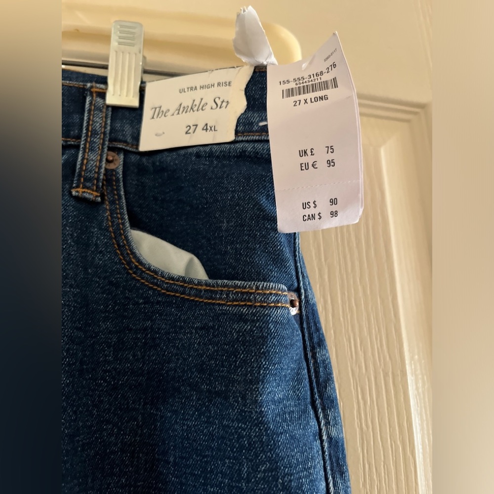 Abercrombie & Fitch ankle straight jeans